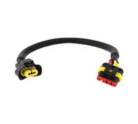 ECSiNG 1 Pezzo Da Connettore Per Cablaggio Di Contatto Fendinebbia Per Auto 4 Pin Femmina A H11 Femmina 1383157080 1612435580 Compatibile Con Fiat