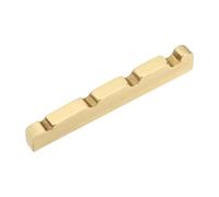 ECSiNG 1 Pezzo Dado Per Basso In Ottone Per Basso Elettrico A 4 Corde 38mm Capotasto per Chitarra Elettrica BASSO con Fondo Piatto Compatibile Con Fender Jazz Bass (38x6,2x3mm)