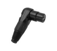 ECSiNG 1 Pz 3 Pin XLR Adattatore Maschio A Saldare Angolo Di 90° 5 Posizioni Regolabile Connettore Audio A Saldare Per Altoparlante Microfono Mixer Interfaccia Audio