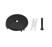 ECSiNG 1 Set Da 3-1/8" Con Foro Singolo Per Scarico Vasca Da Bagno Tappo Di Troppo Pieno Con Vite Adatto Per La Maggior Parte Degli Scarichi Vasca Da Bagno Standard