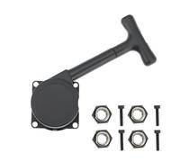 ECSiNG 1 Set Di Kit Di Avviamento A Strappo Con Maniglia Compatibile Con Redcat HSPR020 1:10/1:8 RC Nitro Car Compatibile Con Vx16 18 21 OE R020 R025 Nero