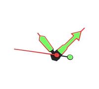 ECSiNG 1 Set Di Lancette Luminose Bicolore Rosso-nero Compatibile Con Seiko 6309 7002 NH35 NH36 7S26 SKX