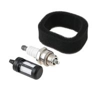 ECSiNG 1 Set Di Riparazione Per Tosaerba BM6A Candela Filtro Aria Compatibile Con MacAllister MBCP 254