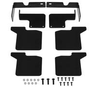 ECSiNG 1 Set Parafango Auto RC Kit Parafango Auto RC Kit Di Installazione Parafango Crawler RC Set Parafango In Gomma Anteriore Posteriore Compatibile Con TRX-4 Defender 1/10 RC Crawler
