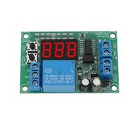 ECSiNG 1 timer a LED per conto alla rovescia, display a 3 cifre, relè di avviamento, 12 V, 1-999 secondi, per timer e sveglia, 60 x 40 x 17 mm