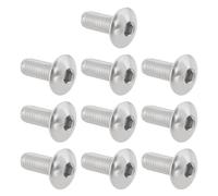 ECSiNG 10 Bulloni Per Carenatura Moto In Acciaio Inox M6 304 09139-06030 09139-06121 Compatible Con Suzuki TL1000 GSX-R600 16x13x4mm
