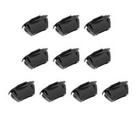 ECSiNG 10 clip per griglia paraurti anteriore compatibile con Range Rover 2010-2012 Range Rover Sport 2010-2013 OE LR018173 nero, 33,5 x 15 mm