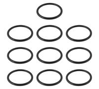 ECSiNG 10 Guarnizioni Ad Anello Eccentriche Per Tappi Per Lavabo Da 33x39x3 Mm Per Tappi Per Lavabo Da 40 Mm