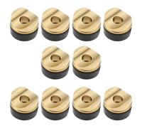 ECSiNG 10 guarnizioni in ottone per spruzzatore, 11 x 8,2 mm, per ugello spruzzatore di vernice airless
