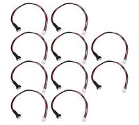 ECSiNG 10 Pezzi JST-XH 2S Cavo Di Prolunga Per Bilanciamento Batteria 22AWG Per Caricabatterie RC RC Auto Barche Aeroplani Lunghezza Cavo 20cm