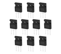 ECSiNG 10 Pezzi Transistor NPN TIP3055 Per Professionisti dell'elettronica Appassionati Amplificatori Generali Interruttori A Bassa Velocità Transistor