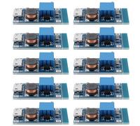 ECSiNG 10 pz DC-DC Boost Step-Up Modulo Micro-USB 2A Regolatore di Tensione 2V-24V a 5V-28V