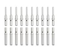 ECSiNG 10 Set Terminali DT Terminali A Crimpare Per Cablaggio Elettrico A 16 Pin 0460-202-16141 0462-201-16141 Compatibile con Deutsch 16-20 AWG Maschio E Femmina