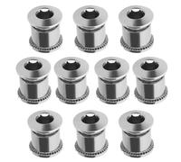 ECSiNG 10 viti per corona per bicicletta, guarnitura per bicicletta, bulloni di montaggio per mountain bike, bici da strada, bici pieghevoli, doppio disco