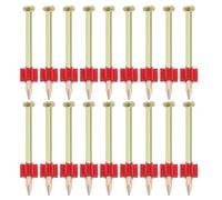 ECSiNG 100 PZ Chiodi Per Cemento 51x3.1mm Chiodi In Acciaio Chiodi Da Parete Per Fissare Calcestruzzo Muratura Legno Per Tappezzeria Negozio Arredamento Cucina Costruzione Oro