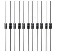 ECSiNG 100PCS 1N5819 Schottky Diodi 1A 40V Schottky Barriera Raddrizzatore Diodi Componenti Elettronici per Pannello Solare Caricatore Circuito Sviluppo Prodotto