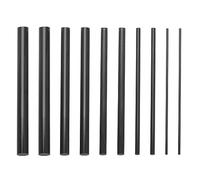 ECSiNG 10pcs Canna In Fibra di Carbonio Canna Da Pesca Riparazione In Fibra di Carbonio Kit di Pesca A Mosca In Fibra di Carbonio Solido Rod Per Baitcasting Canne Spinnning 2mm 4mm 6mm 8mm