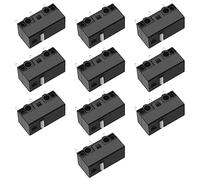 ECSiNG 10pcs Micro Interruttore Mouse D2FC-F-7N Interruttore Touch Sostituzione Compatibile con Logitech Compatibile con Razer Compatibile con Roccat Compatibile con SteelSeries