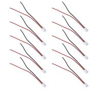 ECSiNG 10x Cavo Di Ricarica Bilanciato Per Batteria XH2.54 A 2 Pin 22 AWG 10 Cm Per Modelli RC