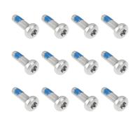 ECSiNG 12 Bulloni Per Rotori A Disco Per Bici M5X16mm Con Testa Torx T25 Per Rotori A Disco