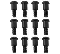 ECSiNG 12 viti a spalla nere esagonali con incisione Kingpin M3 vite per asse compatibile con Axial SCX10 AR44 compatibile con Capra F9 M3 x 4 x 10 mm