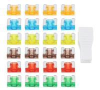 ECSiNG 120 Pezzi 32V Automotive APS ATT Fusibili A Lama A Basso Profilo Mini 5A 7.5A 10A 15A 20A 30A Adatti Per Auto SUV Camion Barche Motociclette