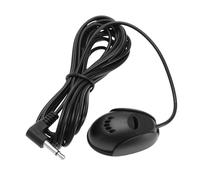 ECSiNG 1Pc Navigazione GPS Radio DVD Adesivo Microfono 3.5mm Spina Cavo Lunghezza 3 Metri Adatto Per L'installazione Su Parasole Clip Cruscotto Monti