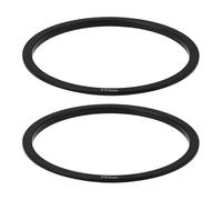 ECSiNG 2 adattatori ad anello in alluminio da 77 mm compatibili con porta filtro Cokin serie P