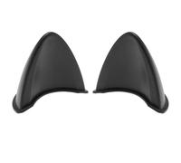 ECSiNG 2 adesivi per orecchie di gatto adesivi per casco da moto orecchie di gatto autoadesivi simpatici adesivi per moto creativi adesivi per moto bicicletta scooter casco nero