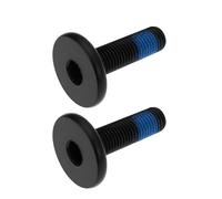 ECSiNG 2 Bulloni Per Perno Pedivella Flangiato Per Biciclette M8 X 1,0 X 24 Mm Compatibile Con BMX Biciclette