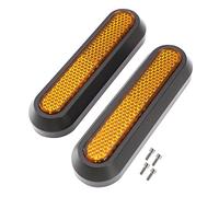 ECSiNG 2 decalcomanie protettive per riflettore laterale posteriore compatibili con Xiaomi M365 Essential 1S Pro Pro 2 Scooter elettrico - Ricambi per E-scooter
