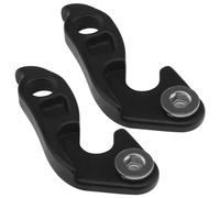 ECSiNG 2 ganci per deragliatore meccanico per bicicletta, in metallo, gancio per deragliatore posteriore, nero, 9893-4291, compatibile con Allez Crux Dolce specializzato
