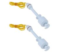 ECSiNG 2 interruttori a galleggiante con sensore di livello liquido, 110 V CC/0,5 A, sensore di livello dell'acqua per erogatore di acqua, umidificatore, 100 mm