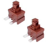 ECSiNG 2 interruttori a pulsante di accensione e spegnimento compatibili con aspirapolvere Miele C1 C2 C3 Hoover Power Block