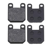 ECSiNG 2 Paia Di Pastiglie Freno Compatibili Con Peugeot Speedfight 2 Jetforce C-Tech Elyseo 50 Moto Elettrica Ruote Anteriori E Posteriori Sostituzione Semi-metallica 45x35mm Diametro Foro 25mm