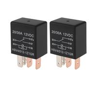 ECSiNG 2 Pezzi 12V 30A 5 Pin Relè Impermeabile 925-1648 725-1648 Per Engineered Compatibile Con Cub Cadet Compatibile Con MTD Tosaerba Trattori