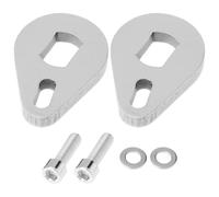 ECSiNG 2 Pezzi 16x10mm Braccio Di Coppia Con Vite E Rondella 6mm Di Spessore In Acciaio Inossidabile Per Bici Elettriche