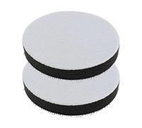 ECSiNG 2 Pezzi 3 Pollici Levigatura Tampone Morbido Tampone Spugna Interfaccia Supporto In Schiuma Cuscinetti Di Supporto Gancio E Anello Per Lucidatrice Smerigliatrice Elettrica Da 3 Pollici