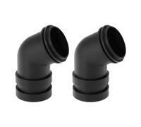 ECSiNG 2 Pezzi Adattatore Per Gomito Per Levigatrice A Nastro In Plastica Ugello Per Polvere Per Levigatrice A Nastro Compatibile Con Makita 9403 Parte Di Ricambio 416497-7 Nero