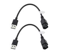 ECSiNG 2 Pezzi Cavo Di Ritenzione USB Per Autoradio Cavo Adattatore USB A 4 Pin Compatibile Con Golf 5/6/7 Compatibile Con Jetta 5/6/B6/B7/B8 Compatibile Con VW RCD 510/RNS RCD 300