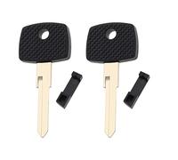 ECSiNG 2 pezzi chiave auto vuota compatibile con Vito Sprinter sostituzione chiave auto lama non tagliata chiave automobilistica accessori interni parti del veicolo