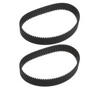 ECSiNG 2 Pezzi Cinghie Di Trasmissione In Gomma Per Piallatrice HTD255-3M-14 Cinghia Dentata A Circuito Chiuso Da 85 Denti 1604736002 Compatibile Con Bosch FO150 FO200 PHO2.82 (3258)