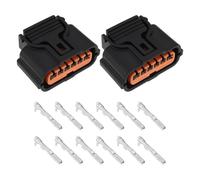 ECSiNG 2 Pezzi Connettore Per Sensore Di Parcheggio A 6 Pin Con Terminale Compatibile Con Hyundai KIA 95720-D3000 99310-D4000