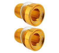 ECSiNG 2 Pezzi Di Bullone M15 Per Asse E Manovella Per Bicicletta Elettrica In Lega Di Alluminio Compatibile Con Bosch E-Bike CX 7075