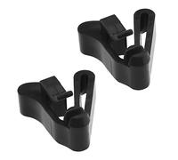ECSiNG 2 pezzi di ricambio per fermaporta per carburante, BPX700010 ALR6949, compatibile con Land Rover Discovery 2, colore: nero