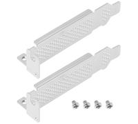 ECSiNG 2 Pezzi di Staffa PCI A Mezza Altezza per Computer Compatibile con dell H200 H310 Compatibile con HP H220 con Viti