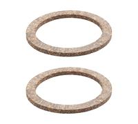 ECSiNG 2 Pezzi Gocciolatore Olio Motore Vecchio Stile Guarnizione Tappo Olio 2x1,56 Pollici Compatibile Con Hit & Miss Compatibile Con Lunkenheimer #2