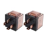 ECSiNG 2 Pezzi Relè Automobilistico Impermeabile SPNO 12V A 4 Pin Interruttore Di Controllo Del Circuito Dell'auto Ad Alta Corrente Da 100 A