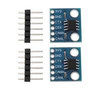 ECSiNG 2 Pezzi SN65HVD230 Breakout Board CAN Bus Modul Compatibile Con A-rduino la Scheda Controller 3,3V