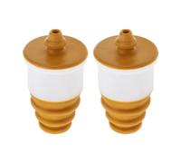 ECSiNG 2 Pezzi Supporto Ammortizzatore Posteriore Ammortizzatore Posteriore Tampone In Gomma Blocco Supporto Ammortizzatore Asse Posteriore 51811829 Ammortizzatore Compatibile Con FIAT 500